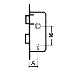 CERRADURA M.C.M. R.1508-2-45