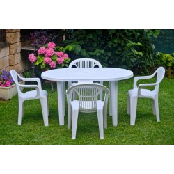 MESA JARDIN G.L. OVAL...