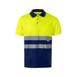 POLO BICOLOR AV SUP AM/INF...