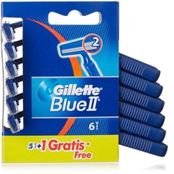 GILLETTE BLUE II 5UN.