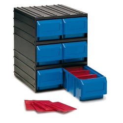 CONTENEDOR CAJON 6 ESTANTES...