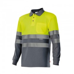 POLO BICOLOR AV M/LARGA SUP...