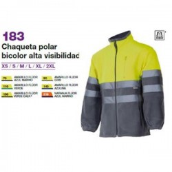 CHAQUETA POLAR BICOLOR AV...