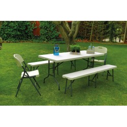 MESA PLEGABLE POLIETILENO...