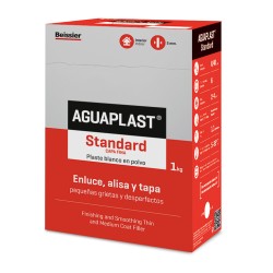 PLASTE AGUAPLAST 1kg ROJO...