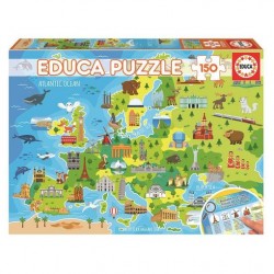 PUZZLE 150 MAPA EUROPA EDUCA