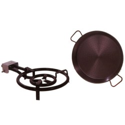 PAELLERO GAS 40CM+PAELLERA...