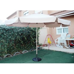 PARASOL ALUMINIO C/MANIVELA...