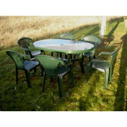MESA JARDIN  RECT.OVAL...