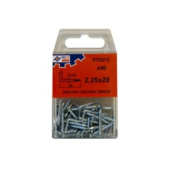 ESCARPIAS ACERO ZN C/25 PZS...