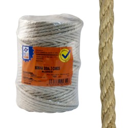 CUERDA SISAL 3 CABOS BOBINA...