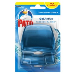 LIMPIA WC PATO GEL ACT AZUL...
