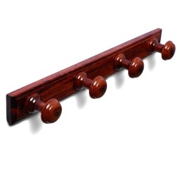 PERCHA MADERA 4P RED SAPELI...