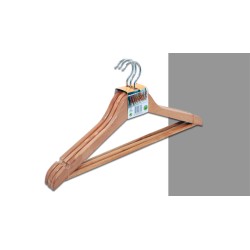 PERCHA MADERA FORMA SET-3...