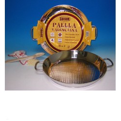 PAELLA INOX GUISON VITRO 32CMS