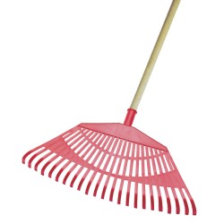 ESCOBA JARDIN 56 CM CON MANGO