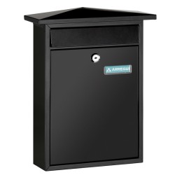 BUZON EXTERIOR ACERO NEGRO...