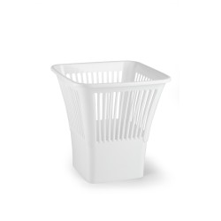 PAPELERA CUADRADA BLANCA...