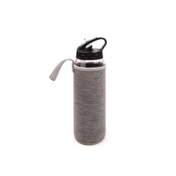 BOTELLA VIDRIO CON FUNDA...