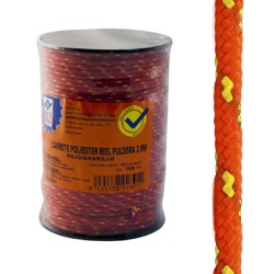 CUERDA PS PULSERA 3MM ROJA...