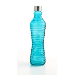 BOTELLA VIDRIO AZUL...