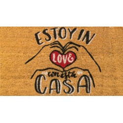 FELPUDO COCO NATURAL LOVE...
