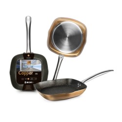 SARTEN GRILL LISO INDUCCION...