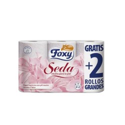 FOXY HIGIENICO SEDA 4+2