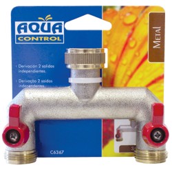 DERIVACION DOBLE AQUACENTER...