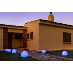 LAMPARA ESFERA JARDIN LED...
