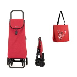 CARRO COMPRA 4R ROJO+BOLSA...