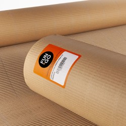 CARTON ONDULADO ECOL MARRON...