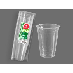 VASO DESECHAB TRANSP PLA...
