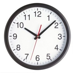 RELOJ PARED ESFERA BLANCA...